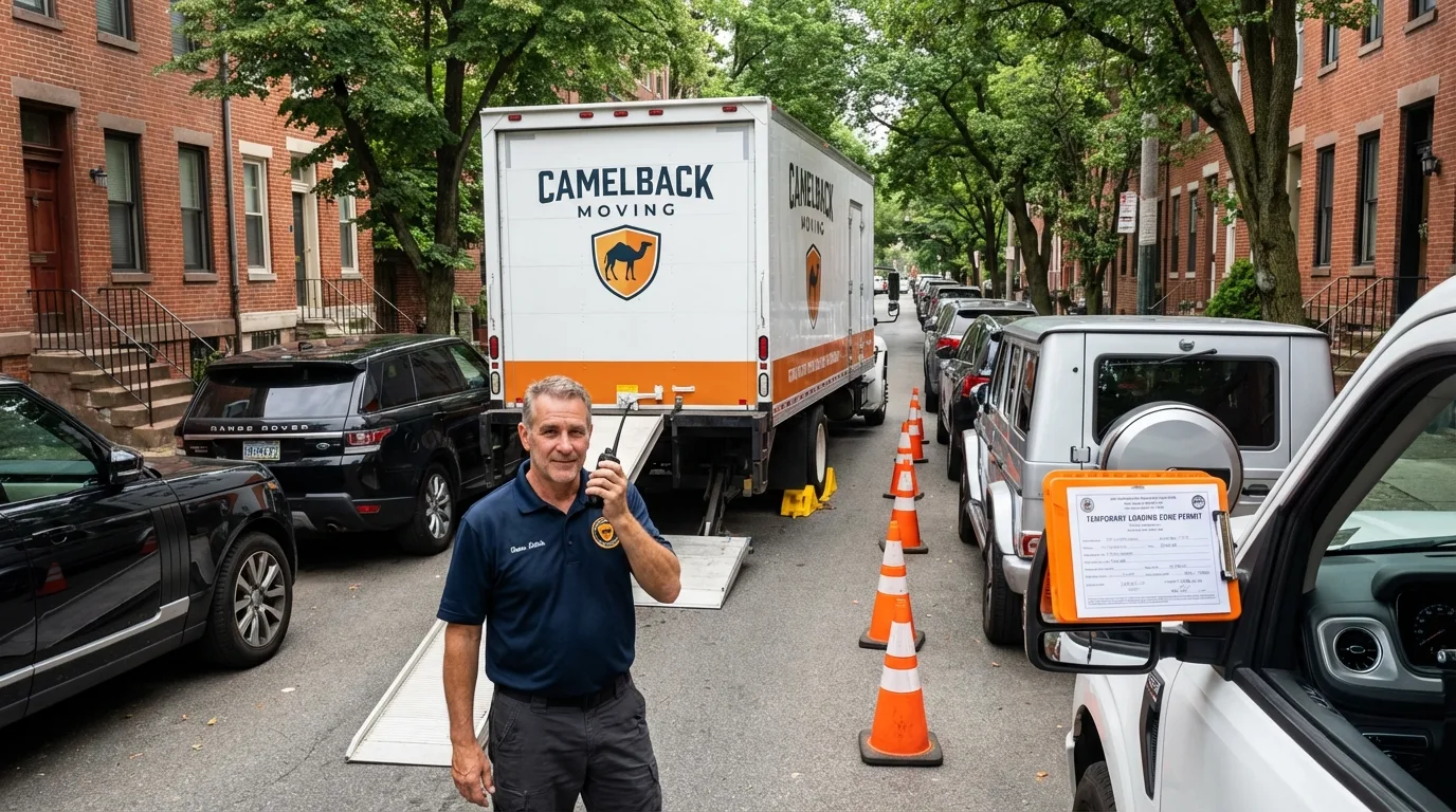 City street loading permit setup in Waynesboro, PA